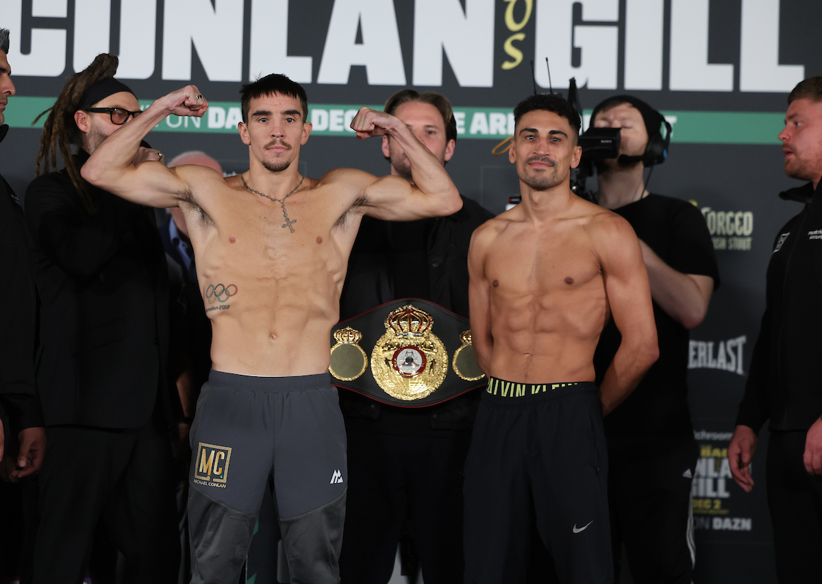 Conlan and Gill both make weight in Belfast