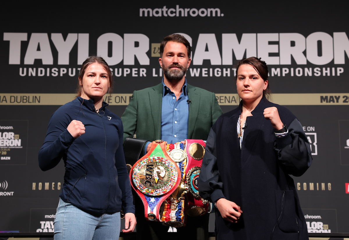 Eddie Hearn: Expects Katie Taylor to fight rest of her career in Ireland