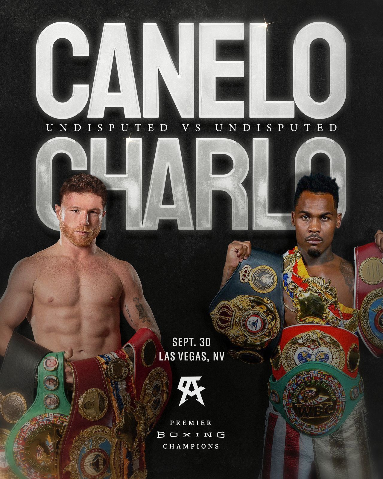 Canelo Álvarez vs Jermell Charlo anunciado para el 30 de septiembre