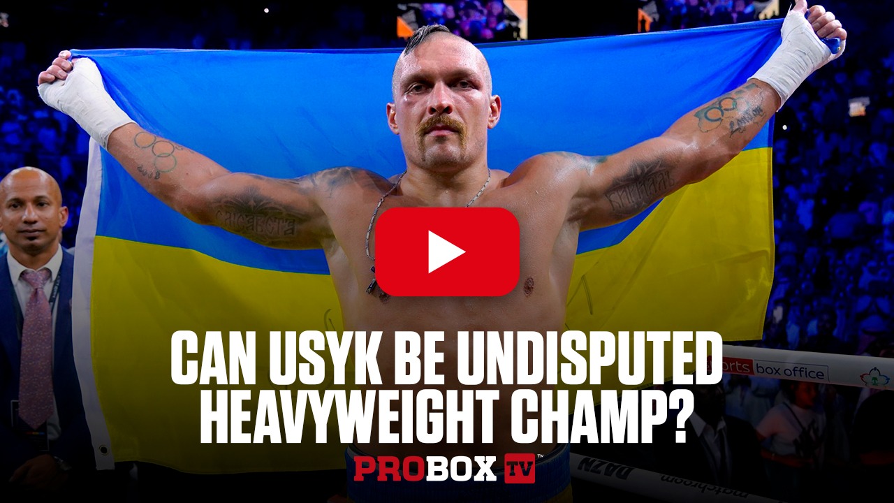 The historical importance of Oleksandr Usyk's career 