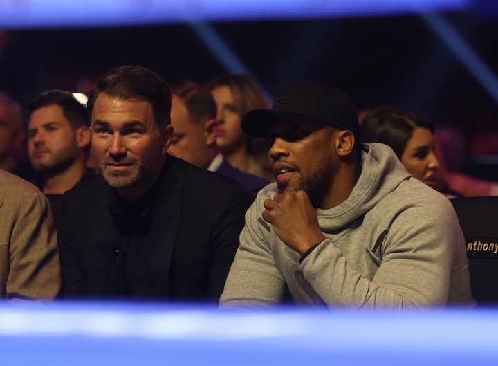 Anthony Joshua Told To Forget About Oleksandr Usyk And Tyson Fury – For Now