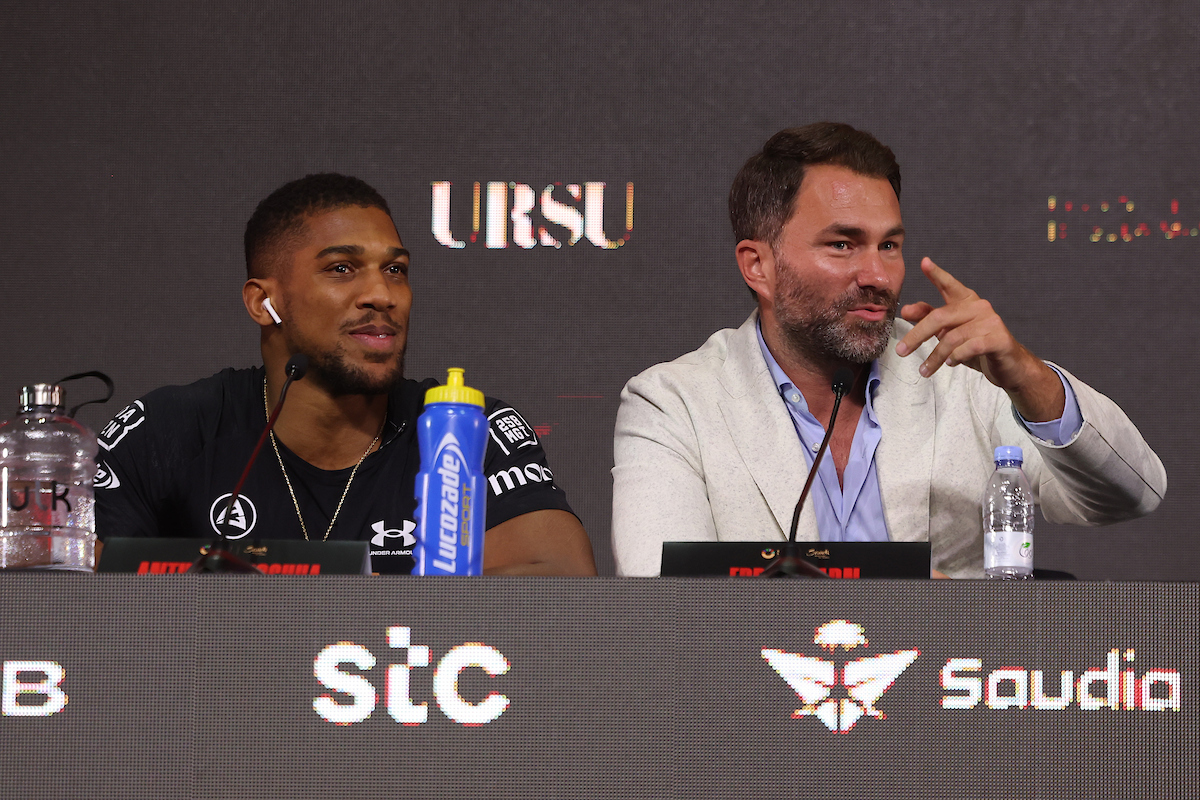 Who will Joshua fight next? Hearn names Ngannou, Zhang, Hrgovic as possible big-name opponents