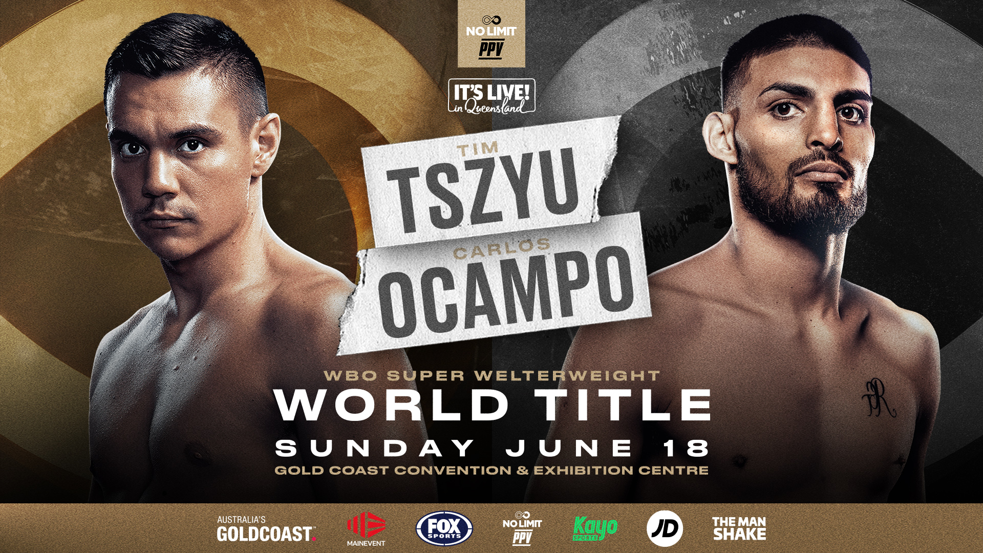 Tim Tszyu vs. Carlos Ocampo: Live Stream, Betting Odds & Fight Card