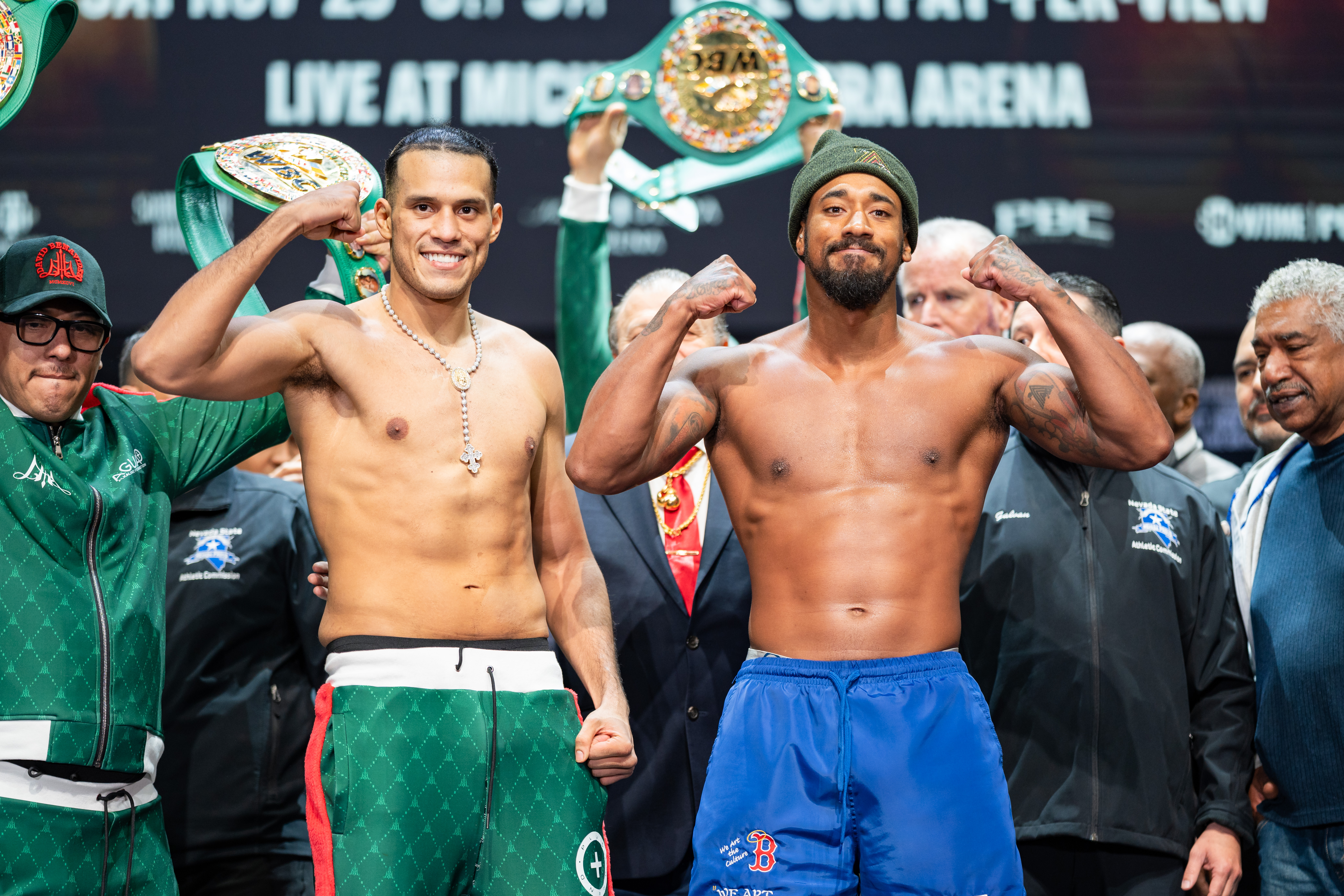 Benavidez vs. Andrade: Weigh-in results & Betting Odds