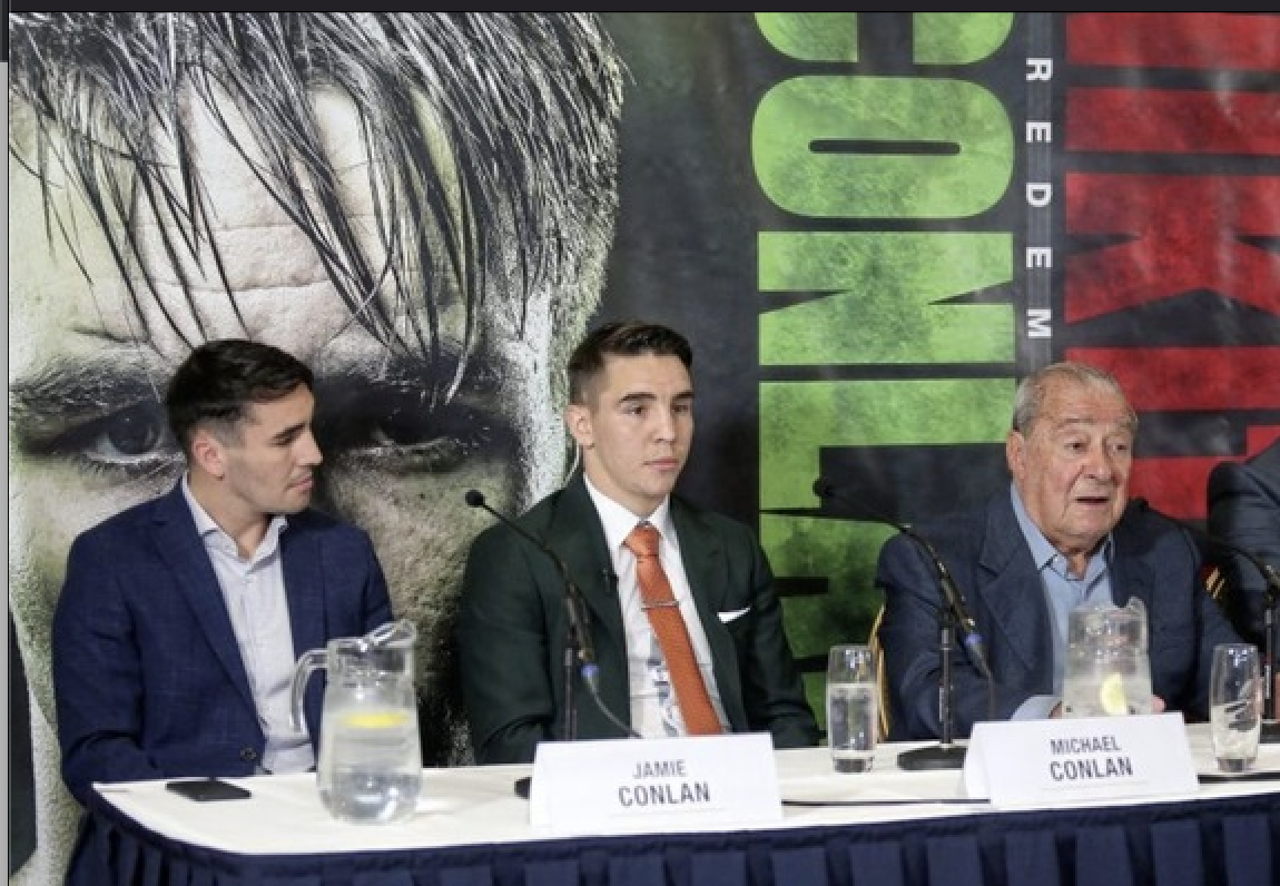 Jamie Conlan: "Trabajar con Bob Arum y el futuro del boxeo irlandés