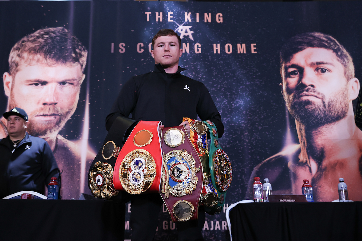 Canelo's possible opponents for his three-fight PBC deal