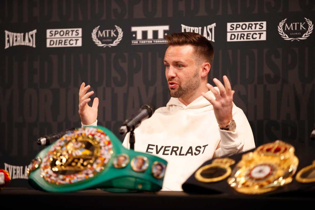 Josh Taylor Believes Lopez Fight Is "Bigger" Than Catterall Rematch