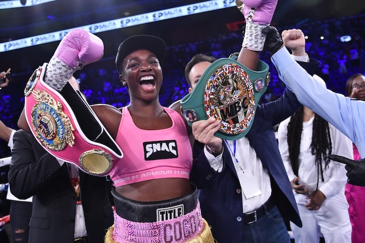 Claressa Shields makes more women’s history at heavyweight