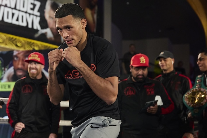 David Benavidez: ‘I’m Not Looking Past Oleksandr Gvozdyk, But I Am Looking Through Him’