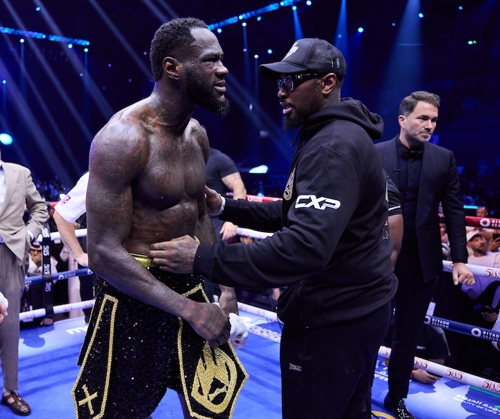 In Defeated Deontay Wilder, Eddie Hearn Sees Anthony Joshua at His Lowest