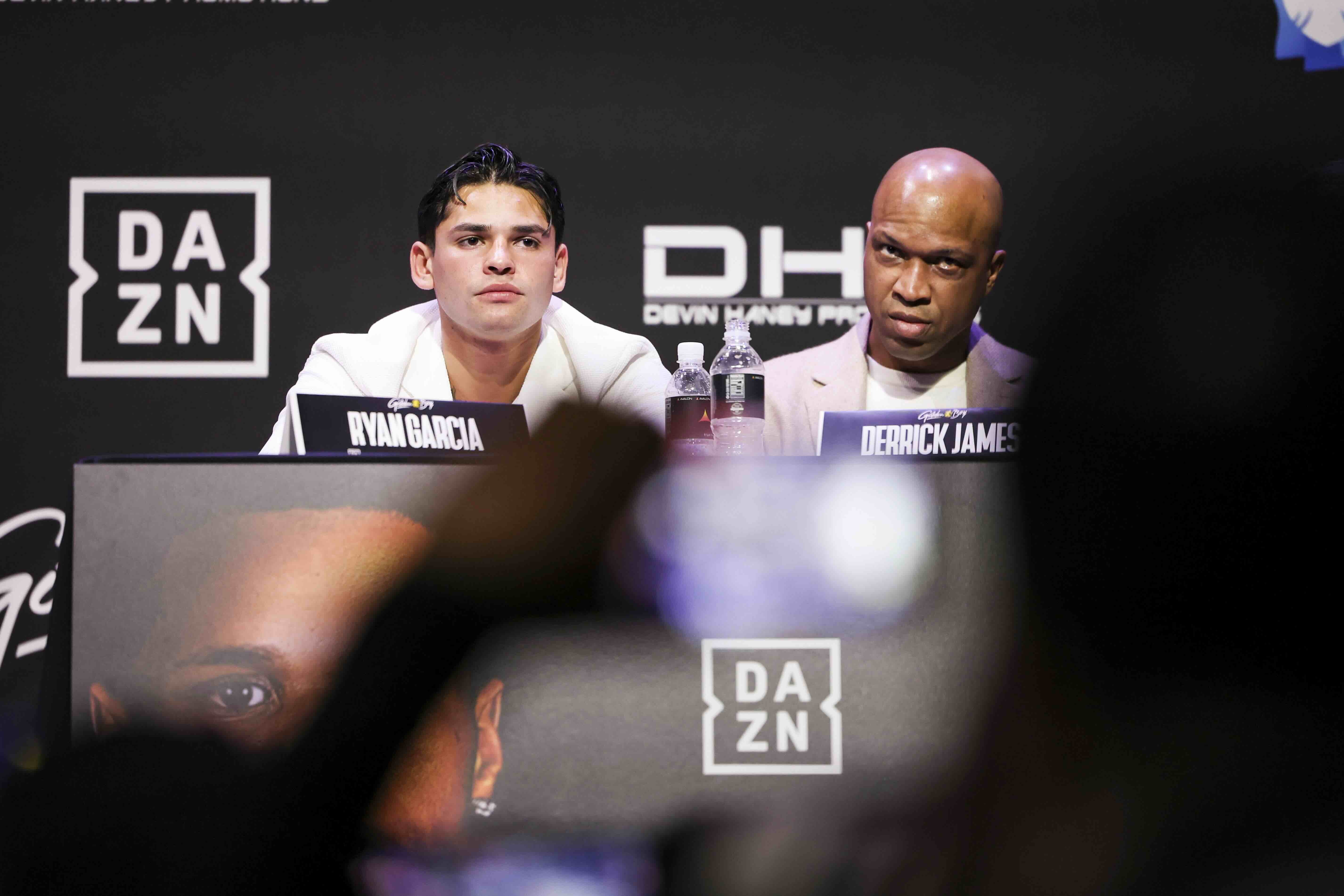 Trainer Derrick James Insists Ryan Garcia ‘Zones In’ And ‘Works Hard’ In The Gym