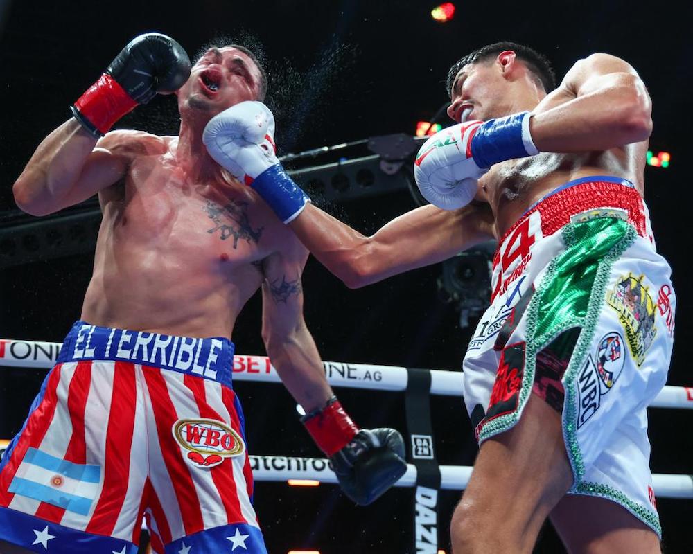 Pacheco beats Coceres with brutal uppercut. Hearn calls for 2024 bout against Berlanga