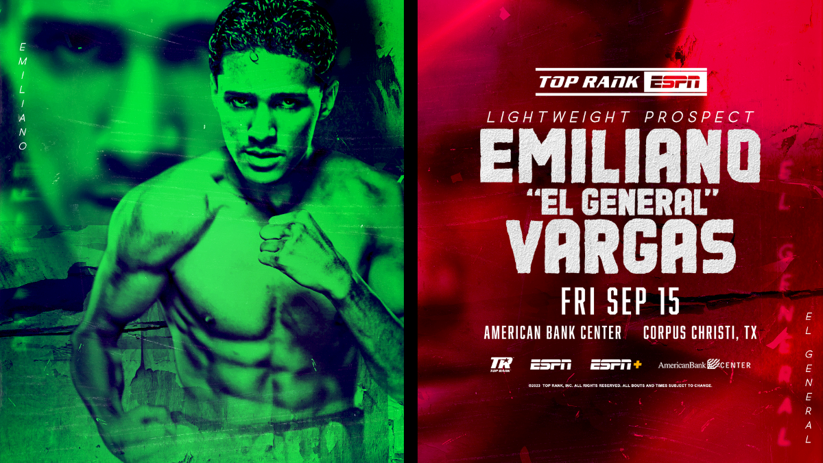 Vargas returns September 15th, continues father's legacy