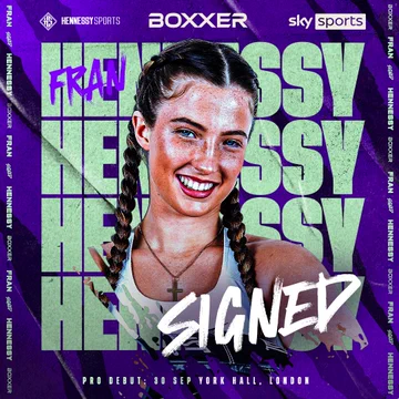 Boxxer announce signing of Francesca Hennessy