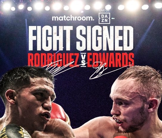 Matchroom confirm that Rodriguez-Edwards is "signed & sealed"