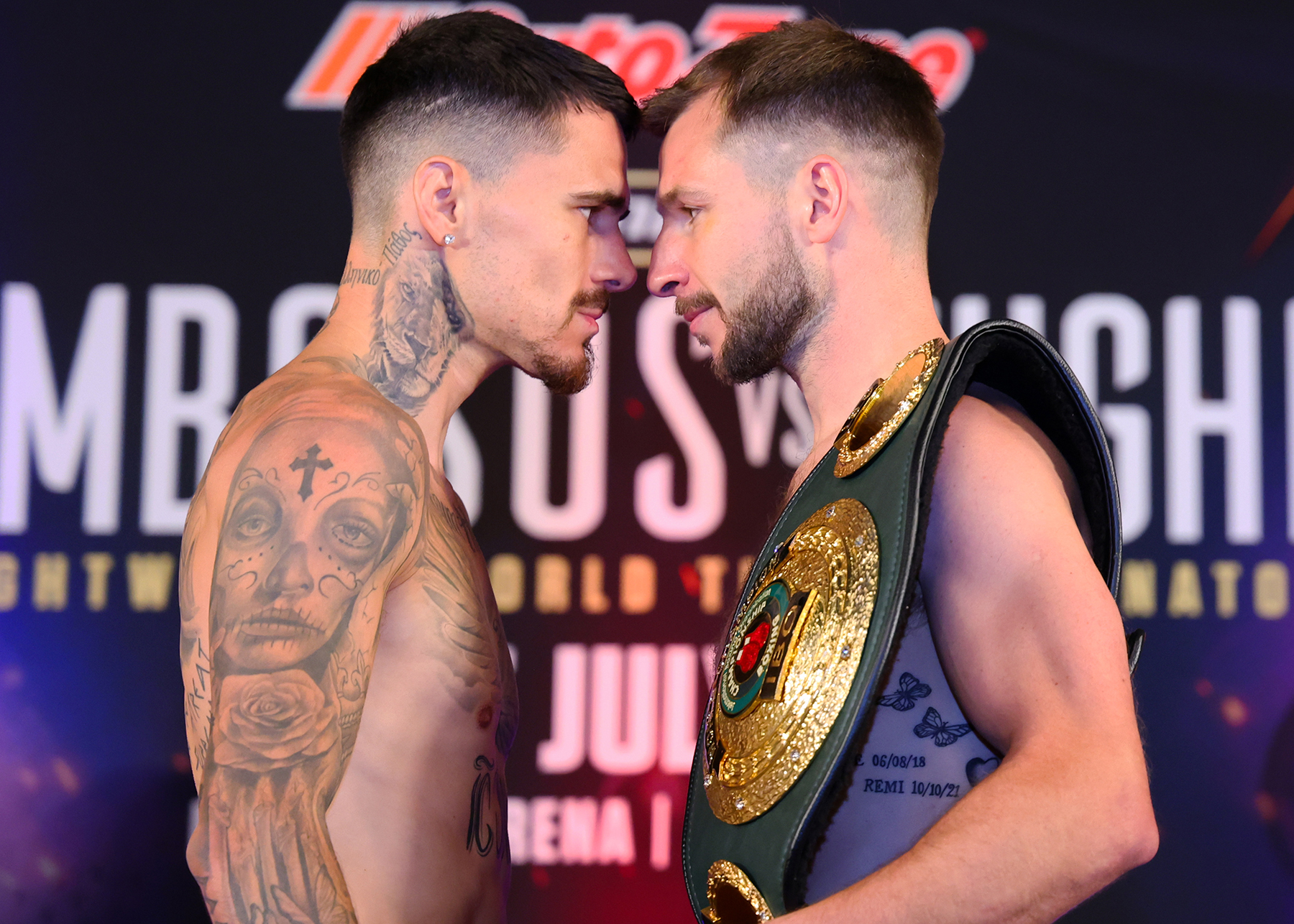 George Kambosos Jr. vs. Maxi Hughes: Weigh-In Results & Betting Odds