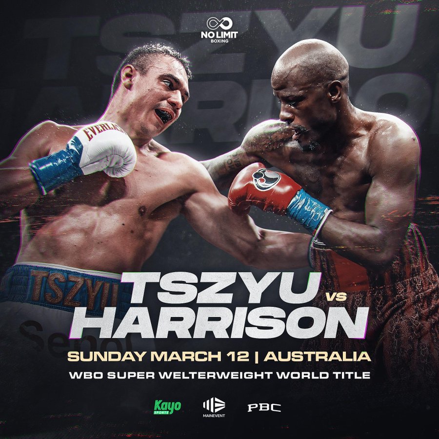 Harrison: Tszyu Doesn't Deserve to Fight for Undisputed Title