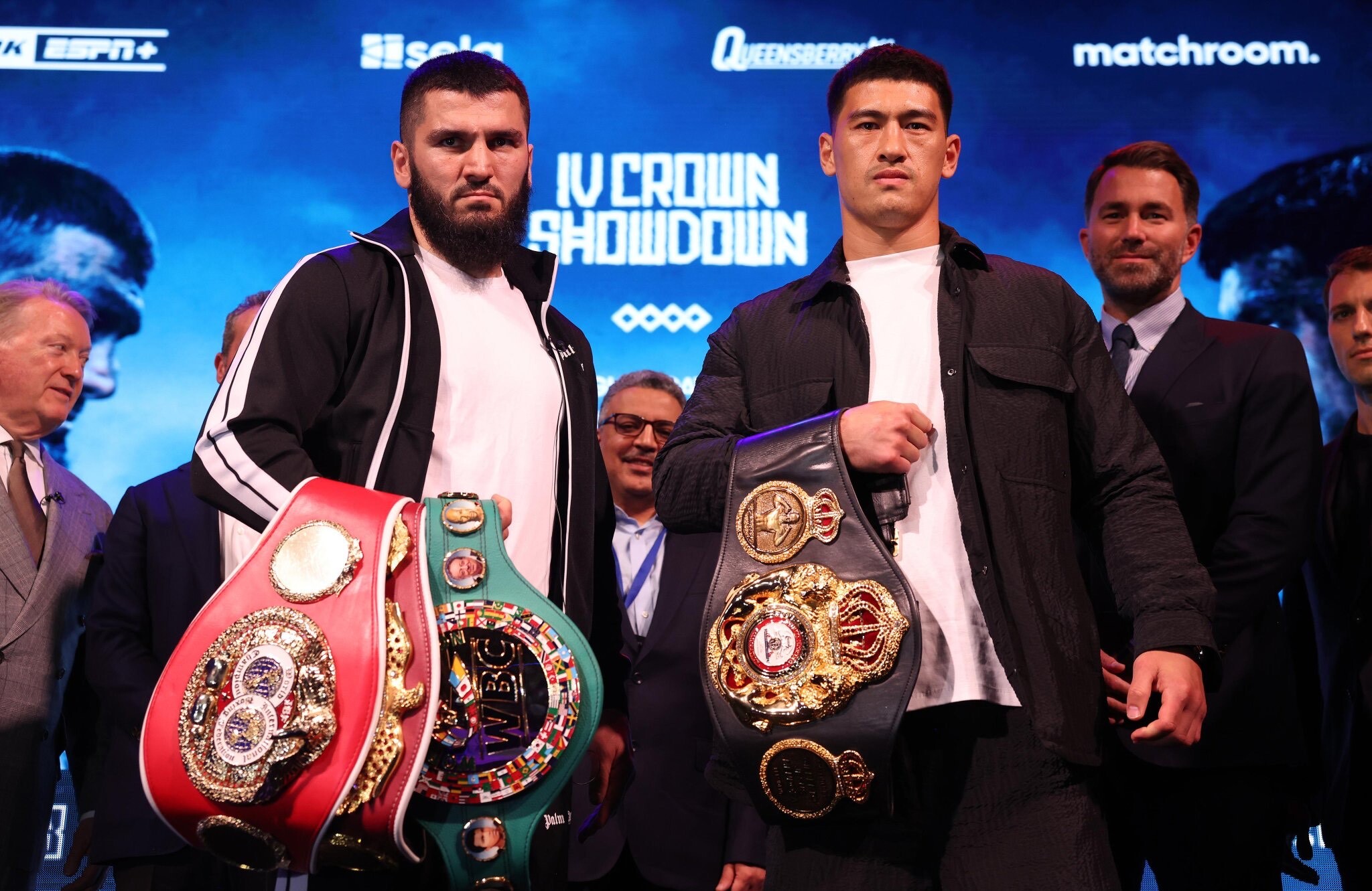 Beterbiev And Bivol Come Face-To-Face To Announce June 1 Bout In Saudi Arabia