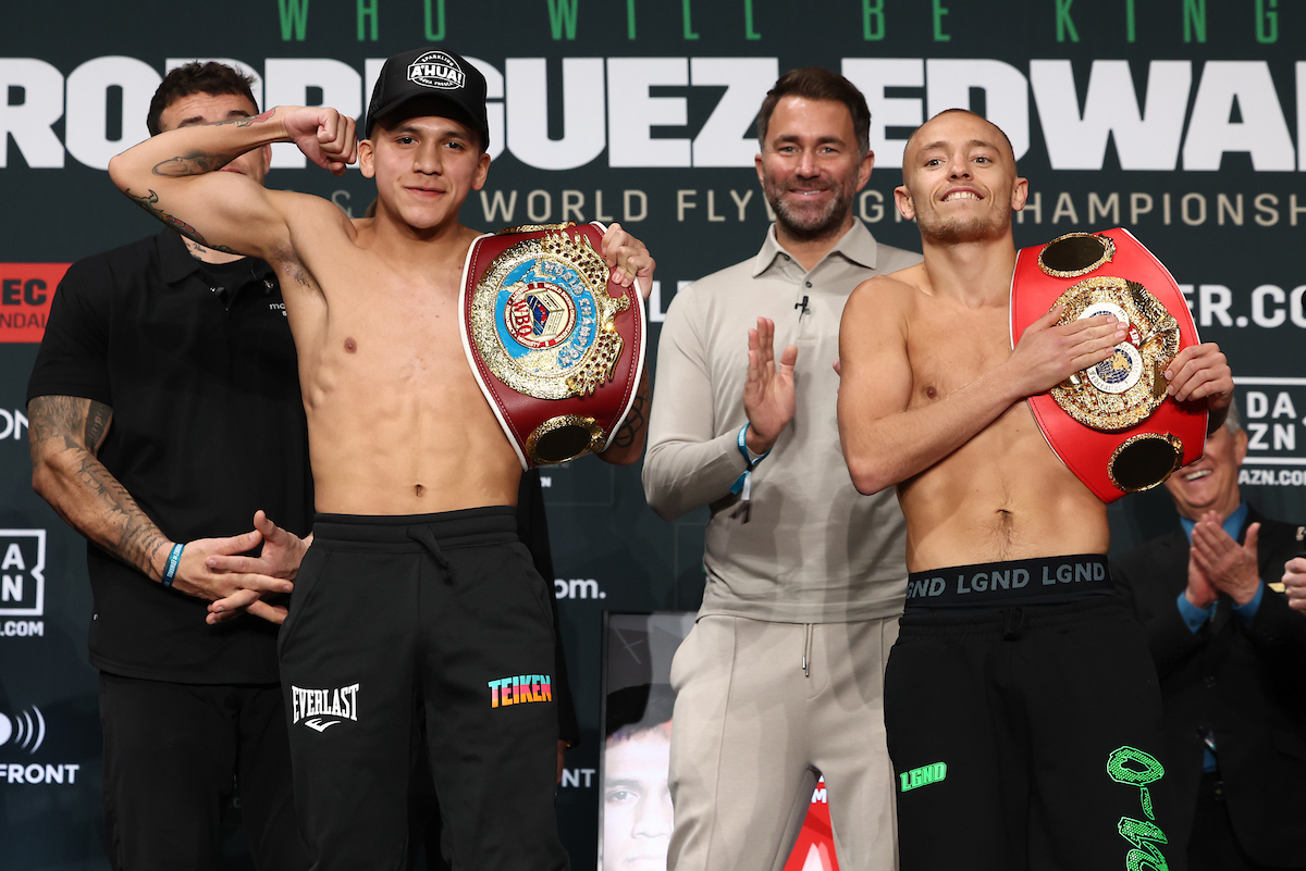 Rodriguez vs. Edwards: Running Order, Weigh-In Results & Betting Odds