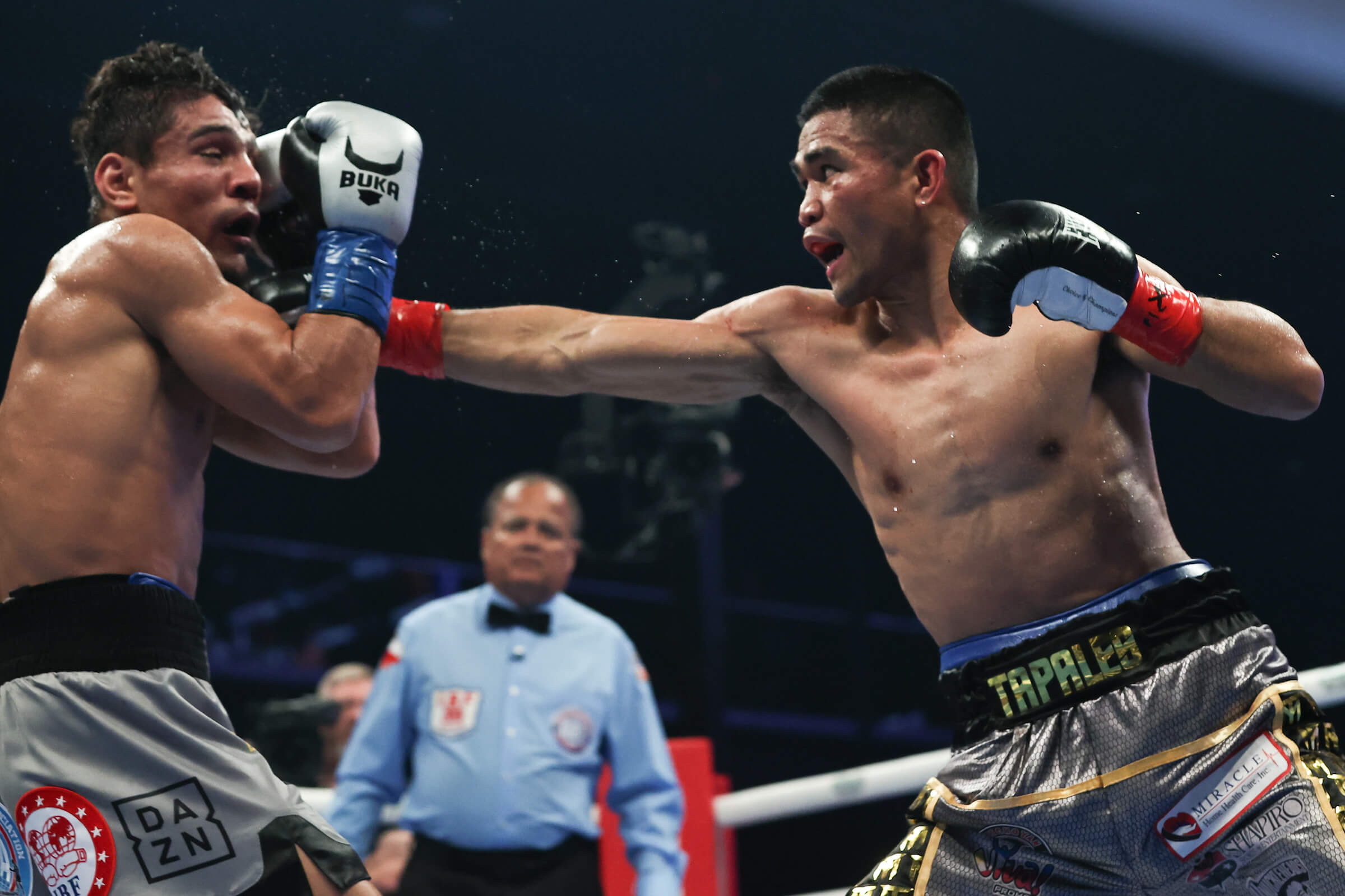 Marlon Tapales Shocks Akhmadaliev To Become Unified Champion, wins for Ford and Mattice Ahead Of Rodriguez Return