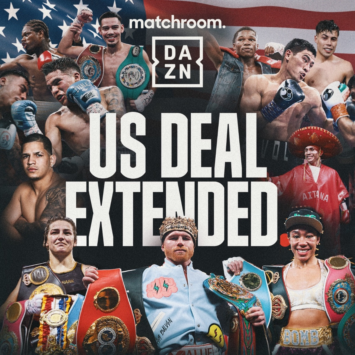 Dazn amplía tres años más su contrato con Matchroom para los combates en EE.UU. y México