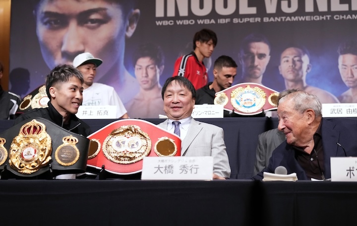 Bob Arum: Naoya Inoue "uno de los mejores boxeadores que he visto"