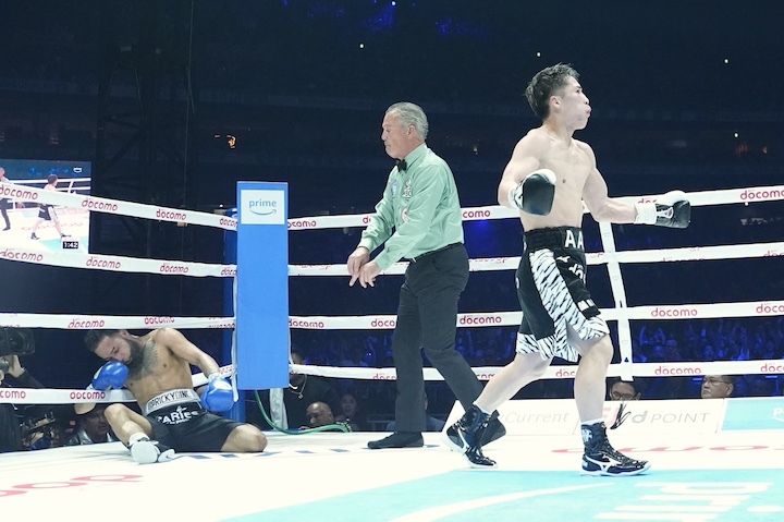 All-Action Hero Naoya Inoue Climbs Off Canvas to Violently Knock Out Luis Nery
