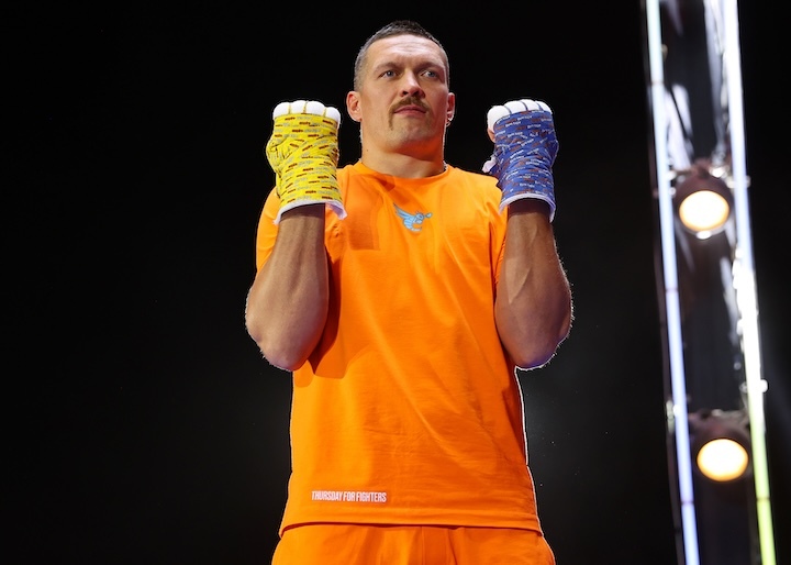 Usyk Plans to Fight Until He’s 40, Regardless of Results Against Fury