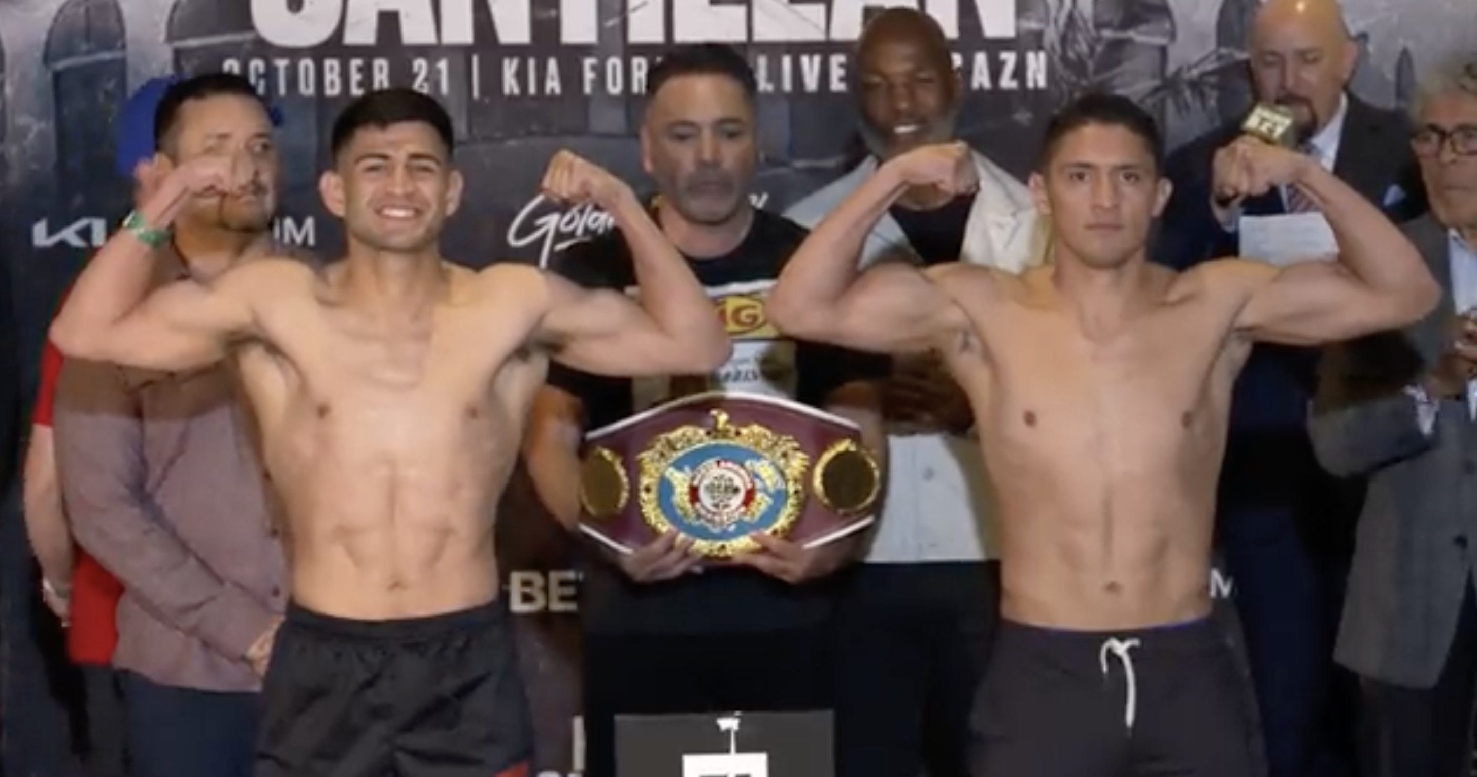 Rocha vs. Santillan — we have a fight as both make weight