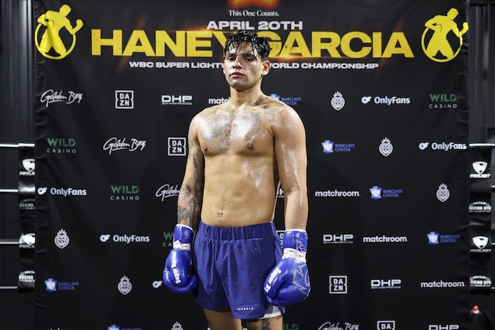 Ryan Garcia: Devin Haney Is Going To Be ‘Light Work’ For Me
