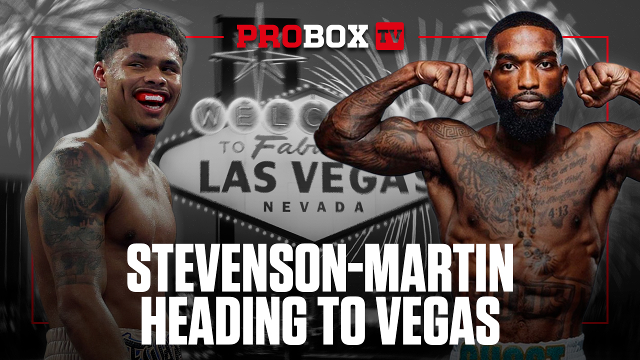 Bob Arum confirms Stevenson vs. Martin is landing in Las Vegas on a Thursday