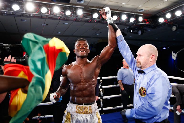 Sena Agbeko Voices Frustration With Removal From Davis vs Garcia Co-Main Event
