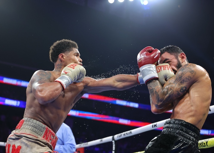 Shakur Stevenson retains title with breezy win over Artem Harutyunyan