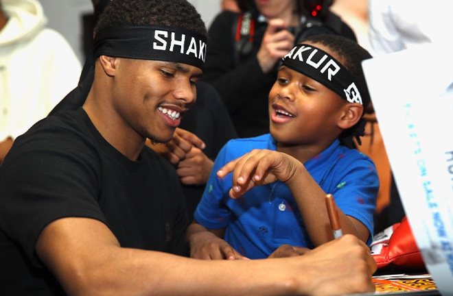 Shakur Stevenson Says This Camp Was Discipline Combined With Talent