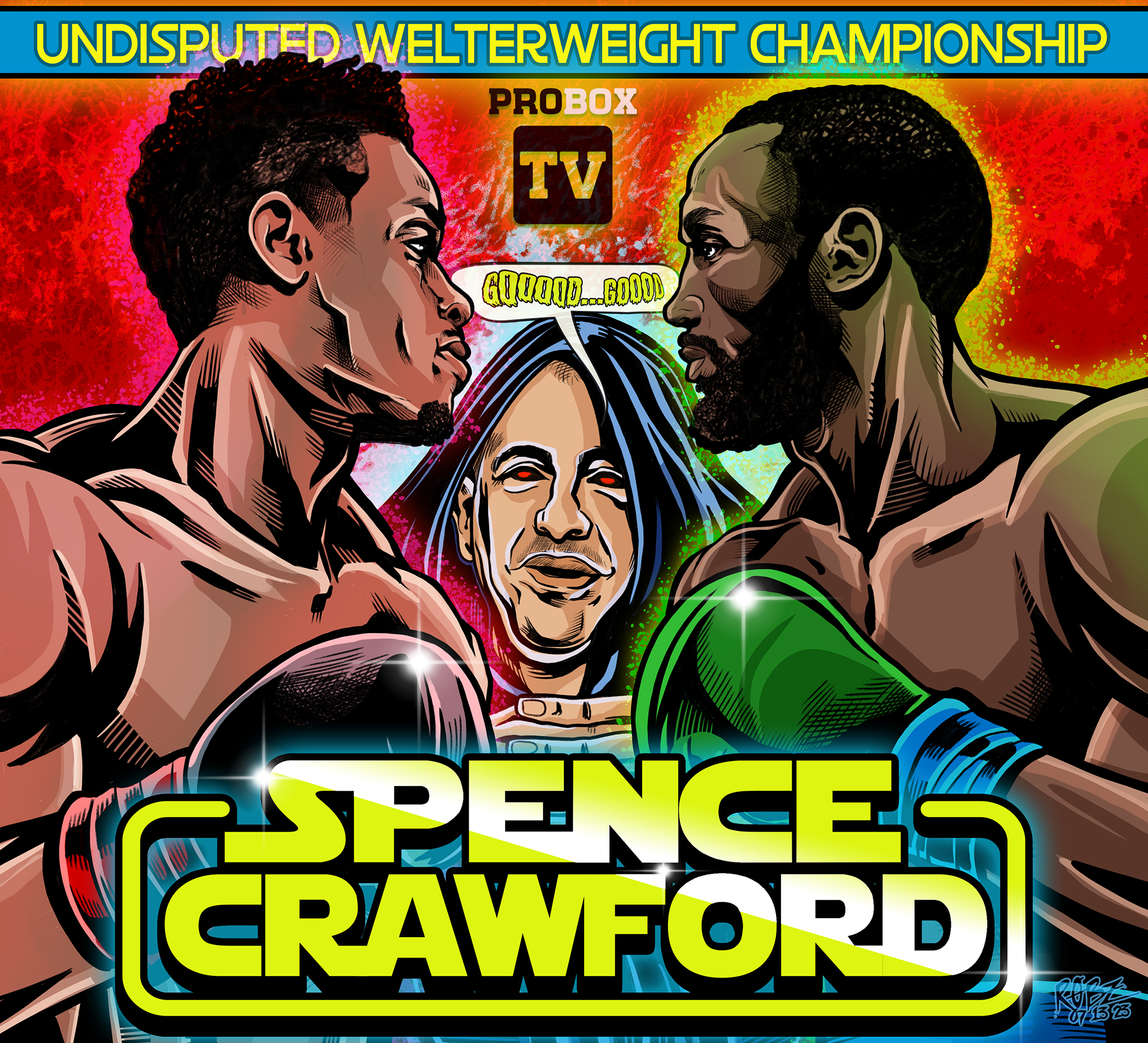 Errol Spence Jr. vs. Terence Crawford: Celebrity Prediction Panel & Beting Odds