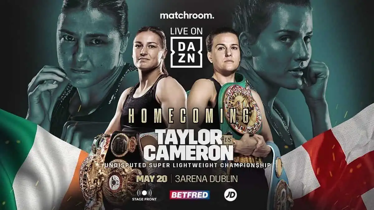 Katie Taylor vs. Chantelle Cameron: Live Stream, Betting Odds & Fight Card