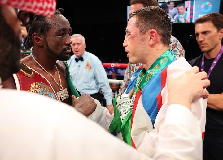 Terence Crawford identifies three opponents who were 'tougher' than Israil Madrimov