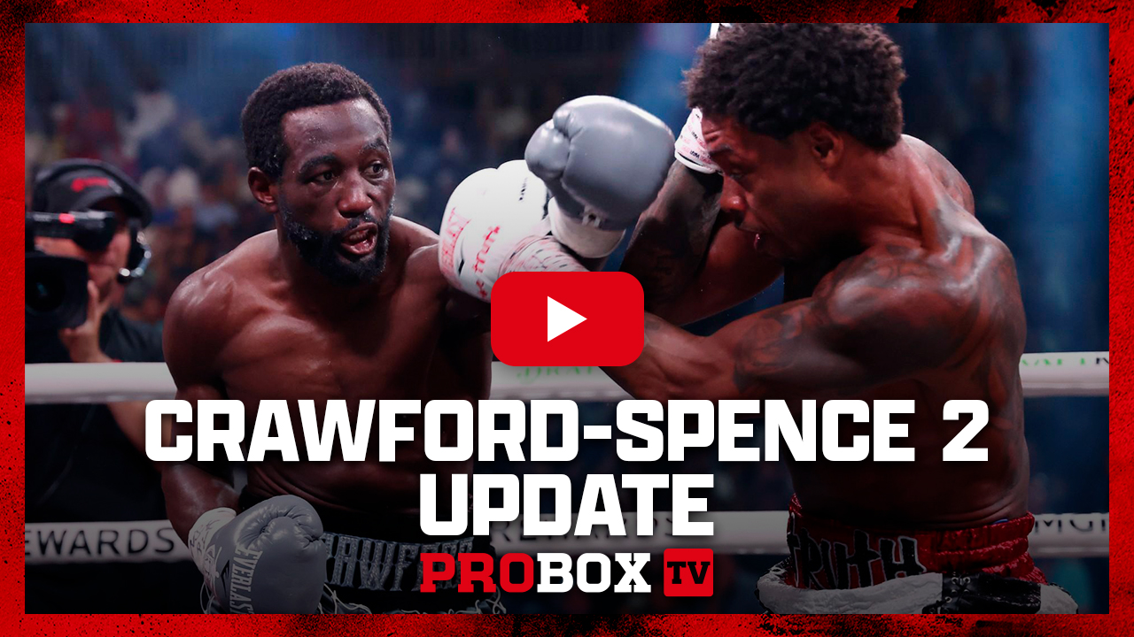 Crawford-Spence II rematch is happening