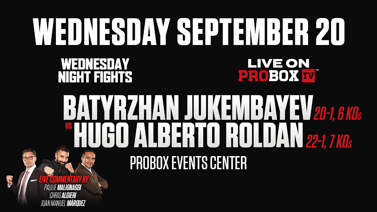Jukembayev vs. Roldan: Live Stream, Betting Odds & Fight Card