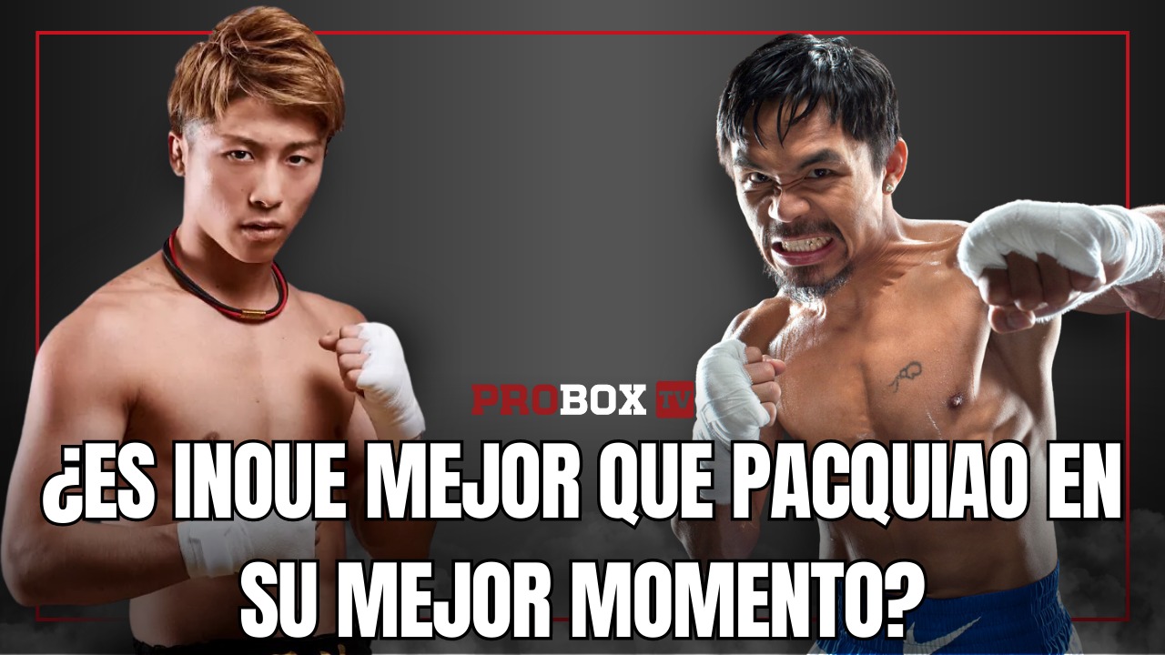 ¿Qué boxeador es mejor, Inoue o Pacquiao?