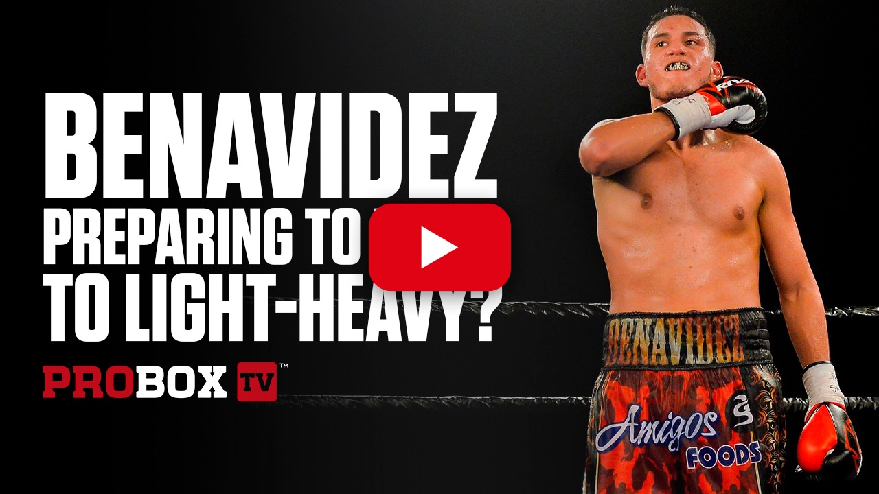David Benavidez on fighting at 168: 'Probably 3 fights; I'm close to the end'