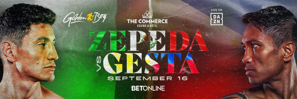 Zepeda-Gesta set for September 16th