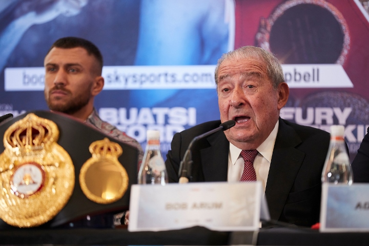 Promoter Bob Arum Salutes Brilliant Vasiliy Lomachenko as One of Boxing’s All-Time Greats