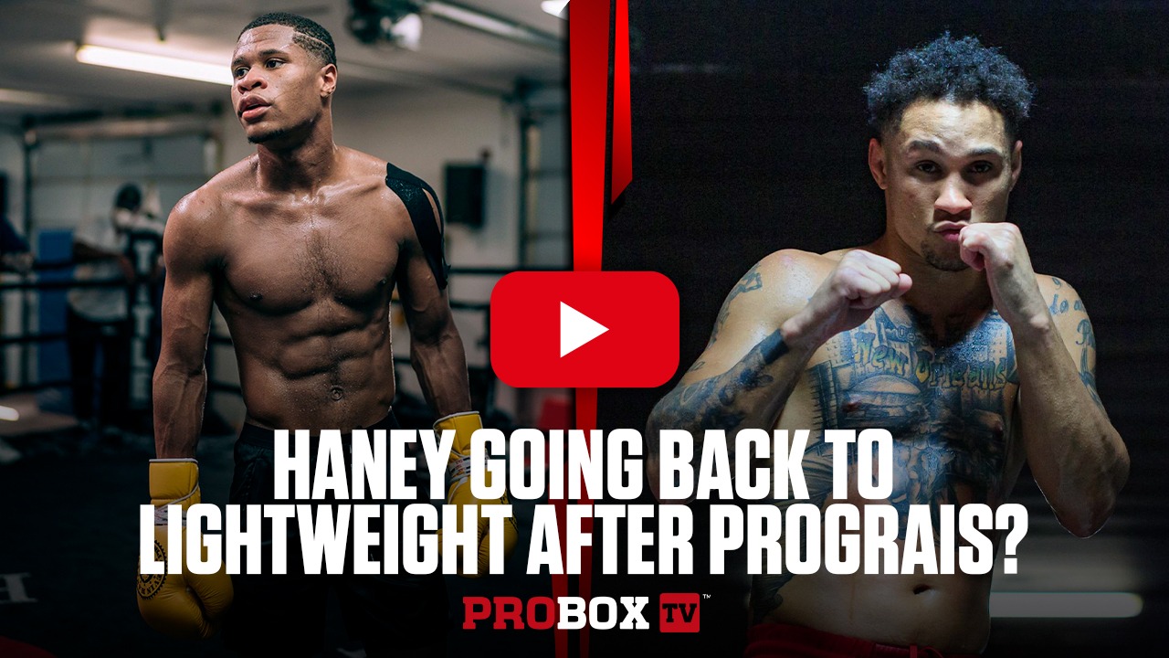 Haney open to lightweight return after Prograis fight