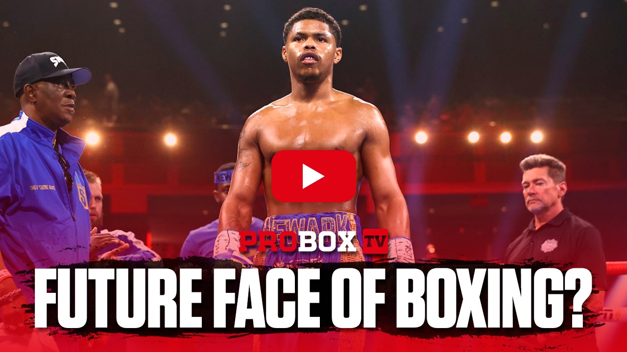 Shakur Stevenson is becoming the face of boxing – 