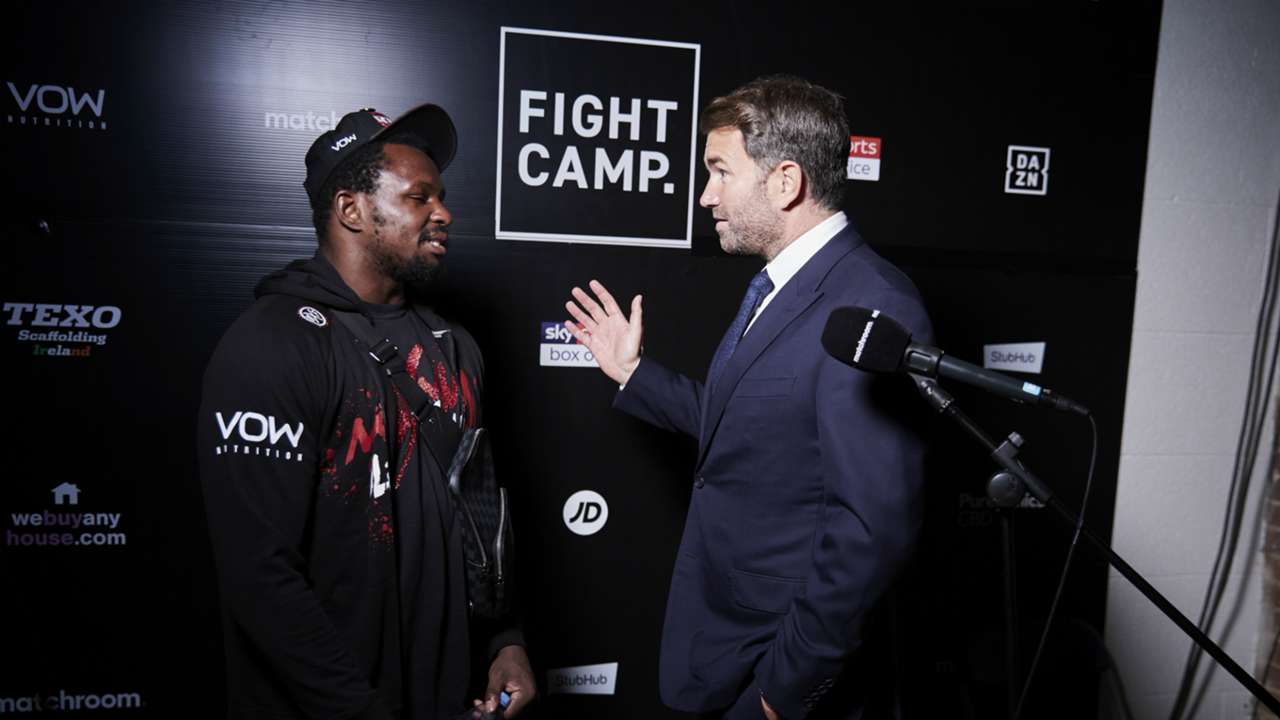Eddie Hearn confirms offer sent to Dillian Whyte for proposed Joshua rematch
