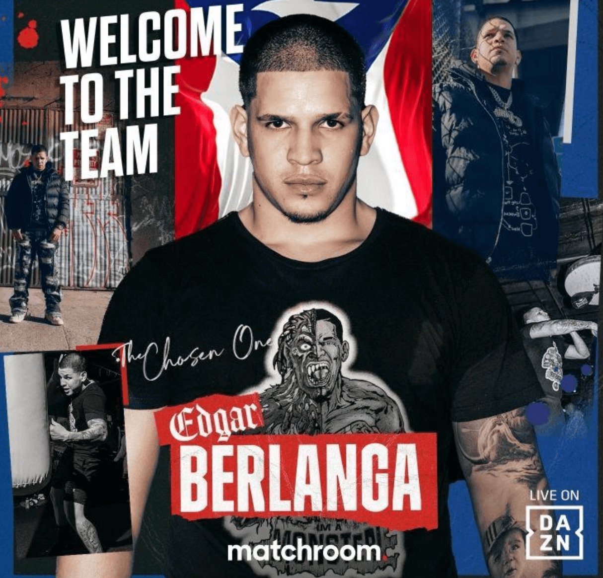 Edgar Berlanga ahora con Matchroom Boxing