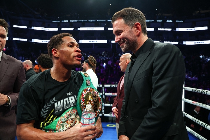 Eddie Hearn Explains Matchroom’s Non-Bid on Devin Haney-Sandor Martin