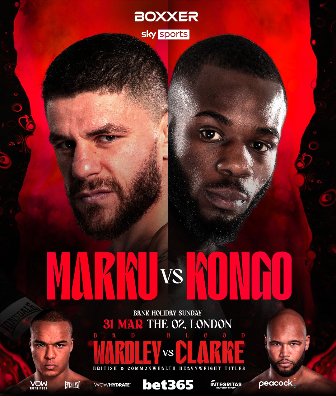 Marku-Kongo Confirmed For 'Bad Blood' On March 31st
