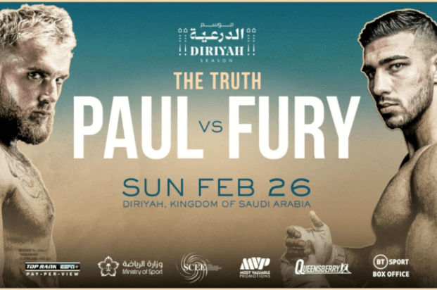 Jake Paul Believes He Will Become World Champion, Fury Laughs Of Claim and predicts an early stoppage